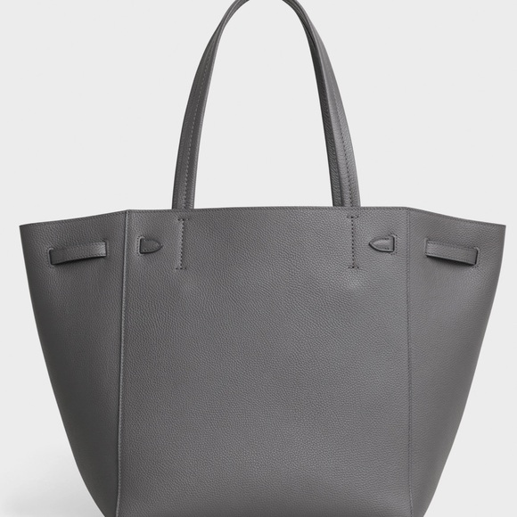 Celine - SMALL CABAS PHANTOM IN SOFT GRAINED CALFSKIN - Grey - Picture 7 of 9